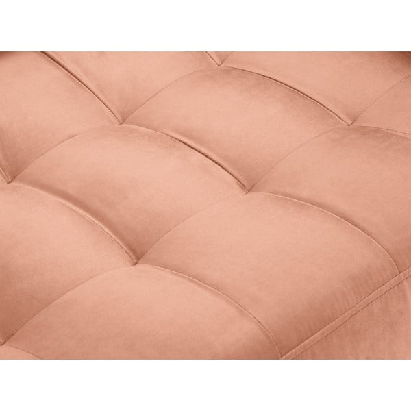 Roza baršunasta sofa Milo Casa Santo, 174 cm-image-1