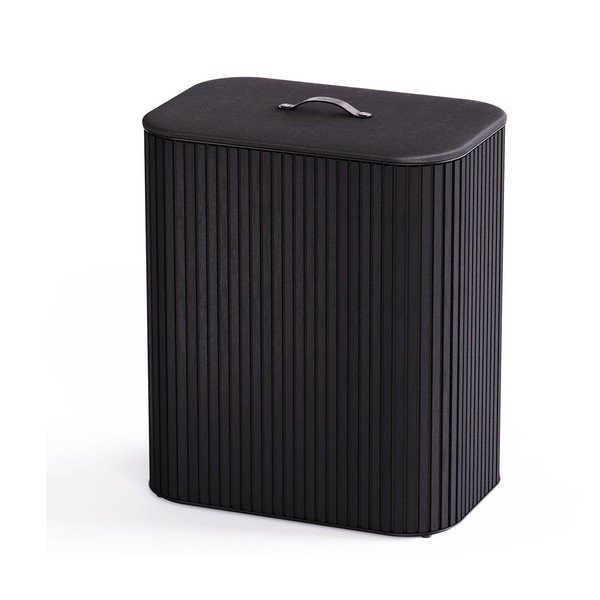Crna bambusova košara za rublje 2x45 l Tota Luxe – Joseph Joseph-image-3