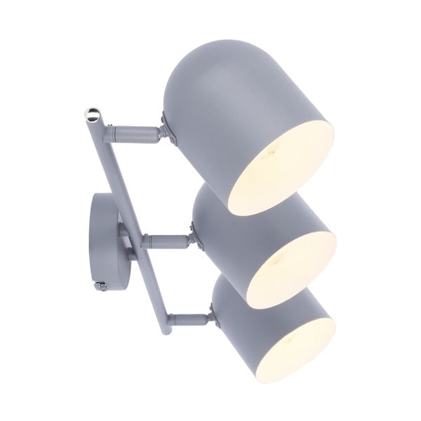 Svijetlo plava stropna svjetiljka s metalnim sjenilom 55x10 cm Azuro – Candellux Lighting-image-4