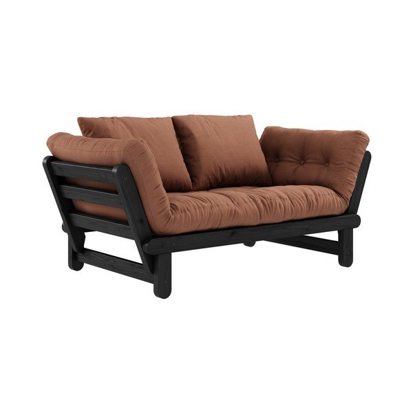 Podesivi kauč Karup Design Beat Black/Clay Brown-image-3