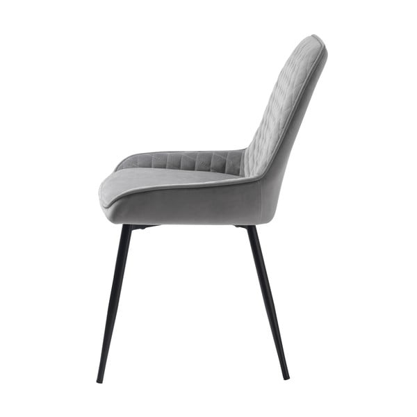 Siva blagovaonska stolica Milton - Unique Furniture-image-3