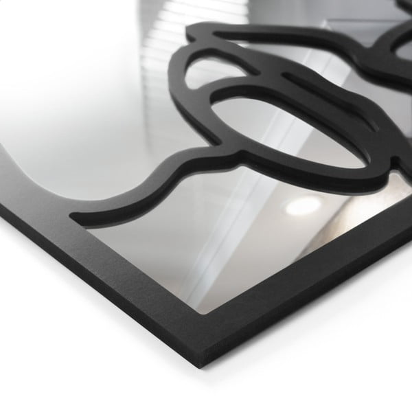 Zidno ogledalo 50x50 cm Rosa - Styler-image-4