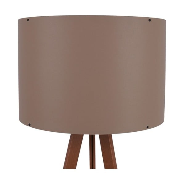 Podna svjetiljka sa smeđim Aiden sjenilom-image-2