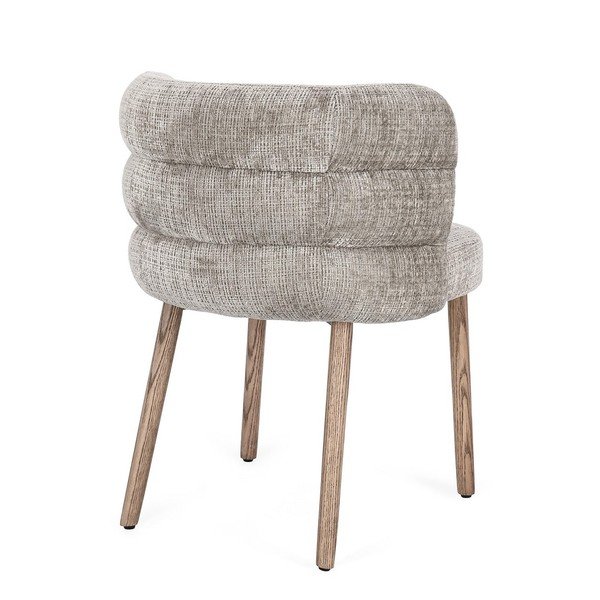 Siva podstavljena blagovaonska stolica Ilma – Bizzotto-image-3