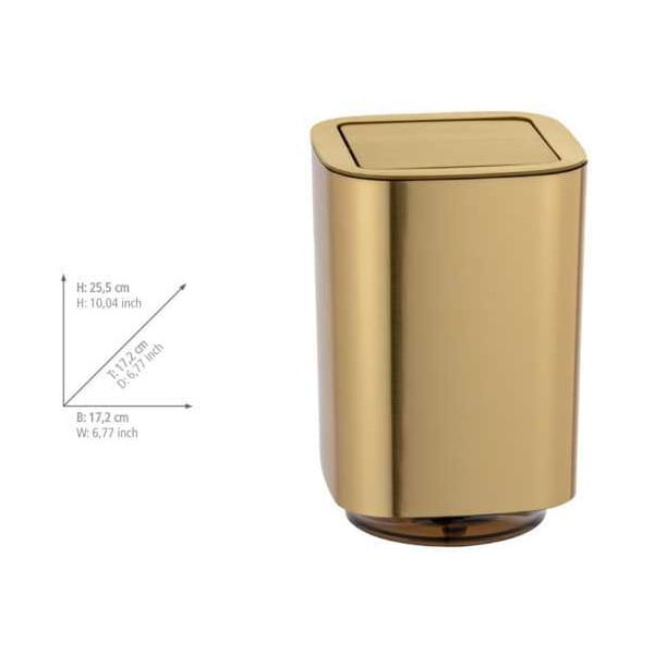 Kanta za kupaonicu u zlatnoj boji Wenko Auron-image-2