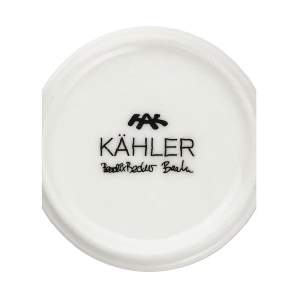 Porculanski svijećnjak u zlatnoj boji Kähler Design Nobili, visina 19 cm-image-4