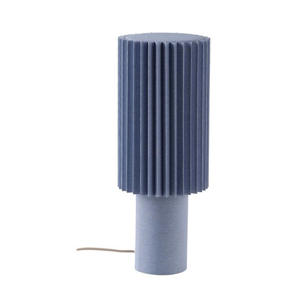 Plava lanena stolna lampa (visina 45 cm) Harriet – Jotex