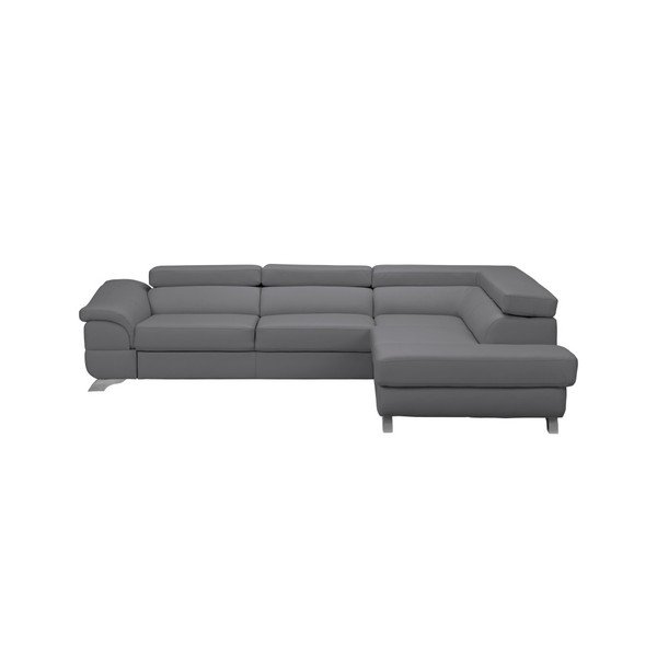 Sivi kauč na razvlačenje s prostorom za odlaganje Windsor &amp; Co Sofas Gamma, desna strana-image-1