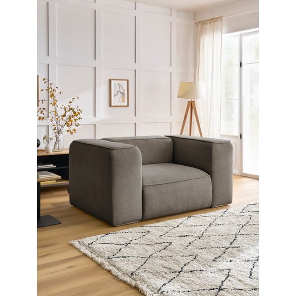 Siva/bež fotelja Zephyr – Bobochic Paris-image-1