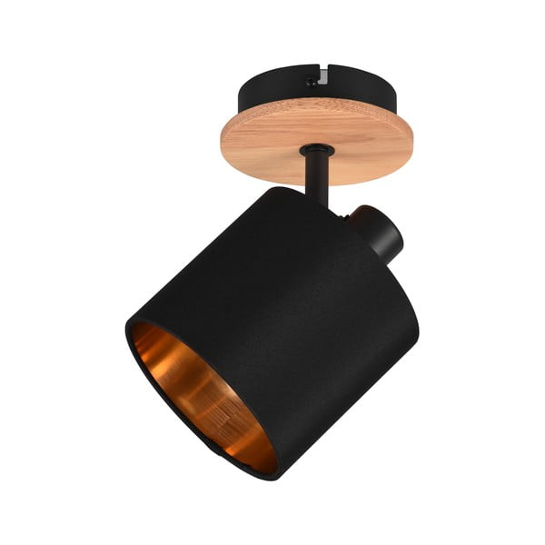 Crni/u prirodnoj boji reflektor ø 12 cm Tommy – Reality-image-2