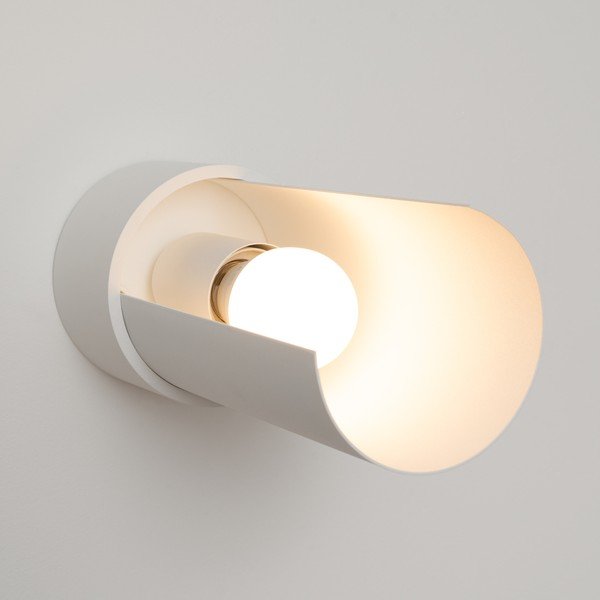 Bijela zidna lampa Aurea – Sollux-image-4
