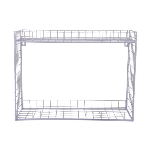 Ljubičasta željezna polica s više razina 40 cm Reja – PT LIVING