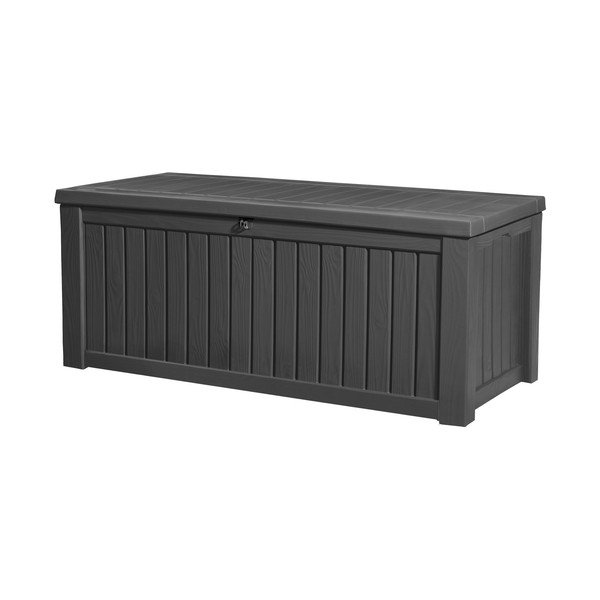 Antracitno siva plastična vrtna kutija za pohranu Rockwood – Keter