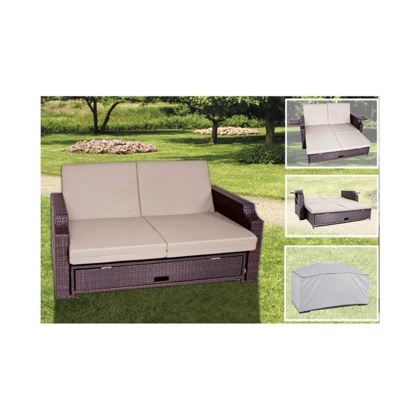 Vrtna sklopiva klupa s prostorom za odlaganje ADDU Monaco-image-1