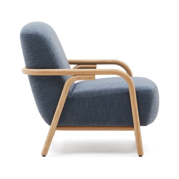 Plava fotelja Sylo – Kave Home-image-2