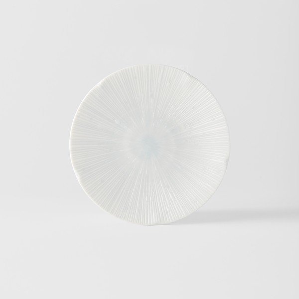 Svijetloplavi keramički desertni tanjur ø 13 cm ICE WHITE - MIJ-image-2