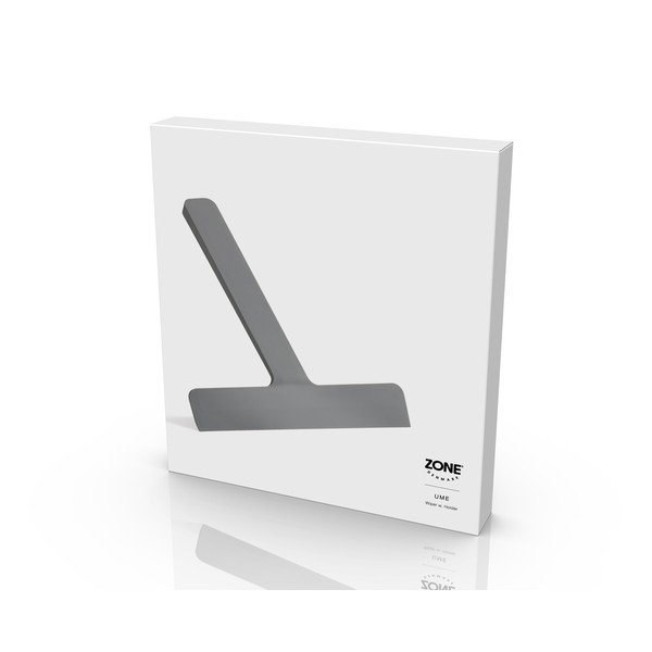 Sivi brisač za stakla s držačem 22 cm Ume – Zone-image-1