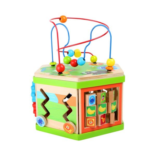 Drvena igračka za razvoj motoričkih sposobnosti Legler Safari-image-1