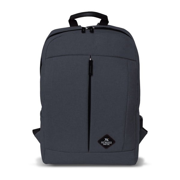 Antracit ruksak s USB priključkom My Valice GALAXY Smart Bag-image-1
