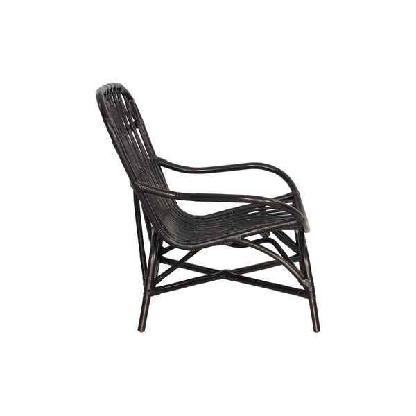 Crna vrtna fotelja od ratana Bonami Essentials Sara-image-2