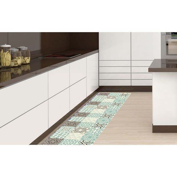 Vinilni gazište Huella Déco Turquesa 180x50 cm-image-1