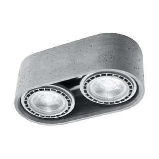 Sivi reflektor 27x14 cm Spattio - Nice Lamps