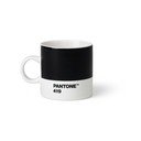 Crna keramička šalica za espresso 120 ml Espresso Black 419 – Pantone
