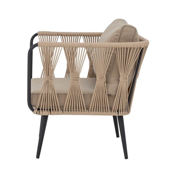 Bež podstavljena vrtna fotelja Pavone – Bloomingville-image-2