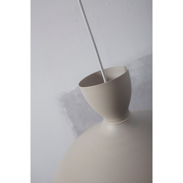 Siva viseća svjetiljka s metalnim sjenilom ø 40 cm Hanover – it's about RoMi-image-4