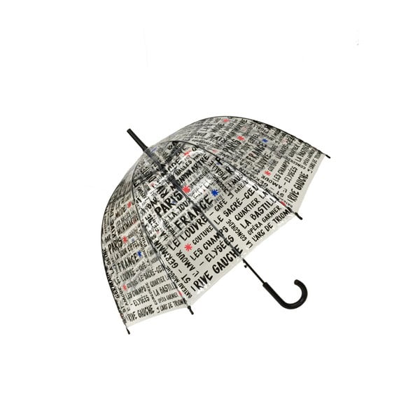 Prozirni štapni kišobran Ambiance Birdcage Francuska, ⌀ 81 cm