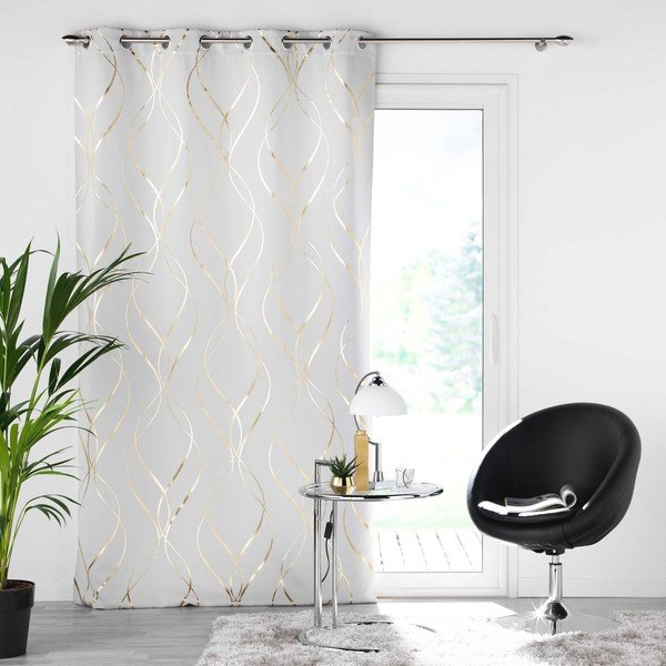 Svijetlo siva zatamnjujuća zavjesa 135x240 cm Elise – douceur d'intérieur-image-2