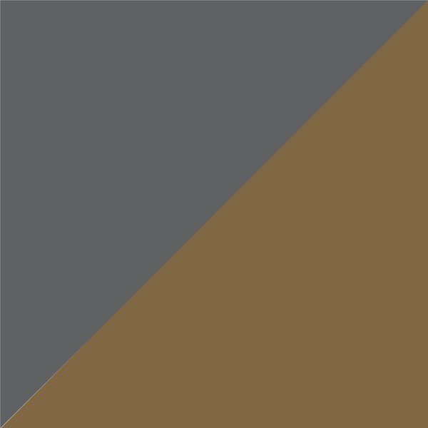 Regal u sivo-zlatnoj boji CosmoLiving by Cosmopolitan Ella-image-1