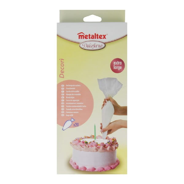 Plastična vrećica za ukrašavanje 20 kom – Metaltex-image-3