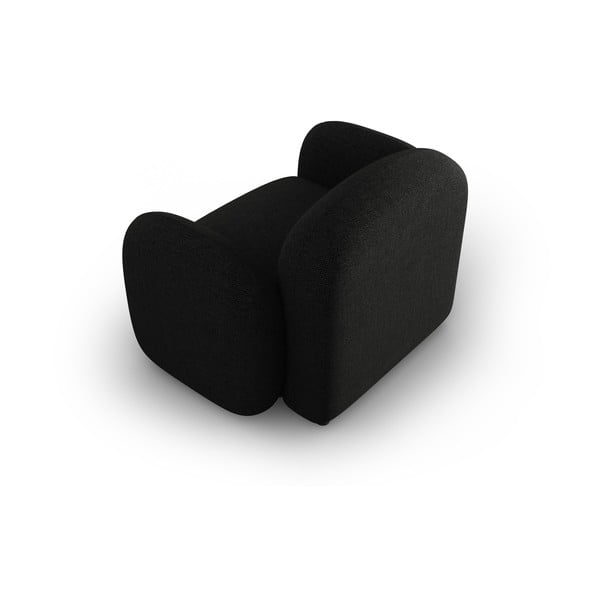 Crna fotelja Blair – Micadoni Home-image-4
