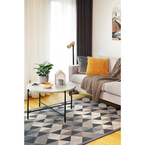 Sivi dvostrani tepih Narma Kiva, 80 x 250 cm-image-3