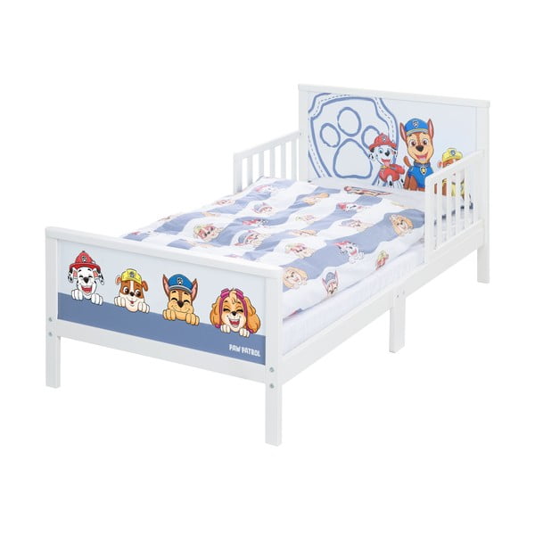 Bijeli/plavi dječji krevet 70x140 cm Paw Patrol – Roba