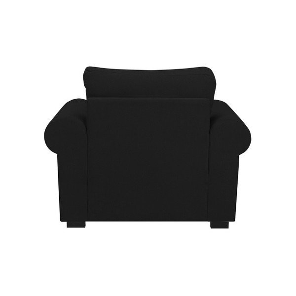 Crna fotelja Windsor & Co Sofas Hermes-image-3