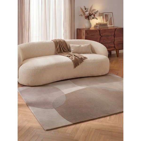 Bež vunen tepih 120x170 cm Ovia – Villeroy&Boch-image-3