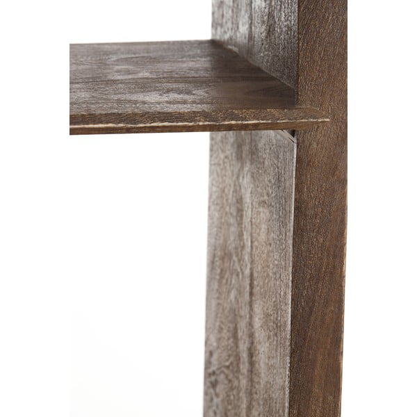 Biblioteka od masivnog manga u prirodnoj boji 48x190 cm Sondrio – Light & Living-image-1