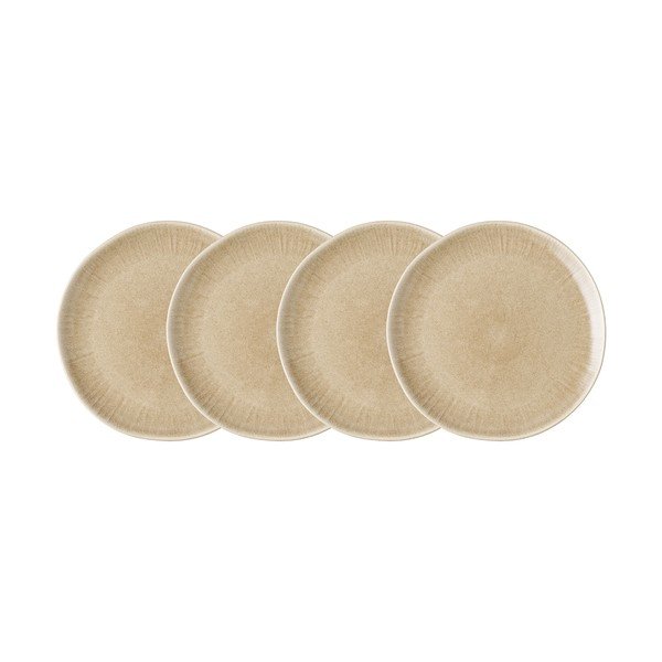 Bež tanjuri u setu 4 kom od kamenine ø 27 cm Viola – House Nordic
