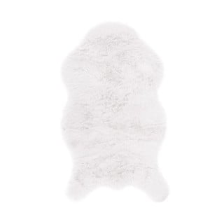 Bijelo umjetno krzno Tiseco Home Studio Ovčja koža, 80 x 150 cm