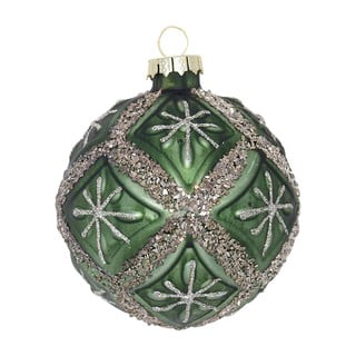 Stakleni božićni ukras Diamond - Green Gate