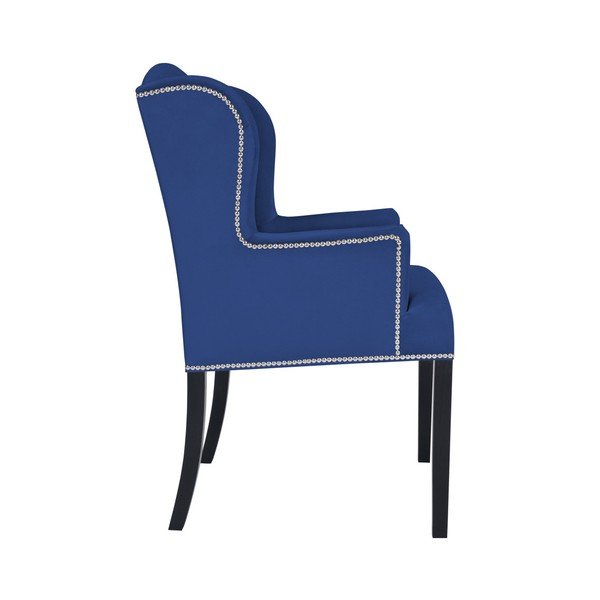 Tamnoplava fotelja Mazzini Sofas Apollo-image-1
