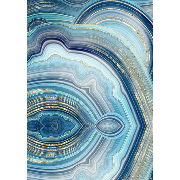 Plave kupaonske prostirke u setu 2 kom 60x100 cm – Foutastic-image-2