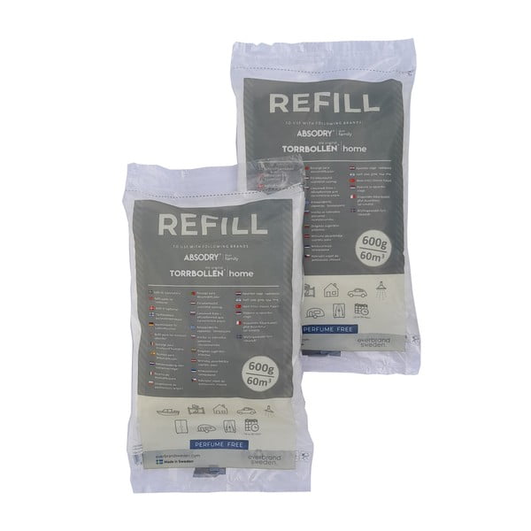 Zamjenski ulošci za odvlaživač zraka u setu 2 kom Absodry Duo Family Bag – Everbrand Sweden