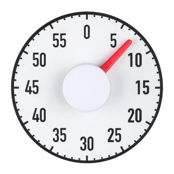 Kuhinjski magnetni mjerač vremena Wenko Timer, ⌀ 19 cm