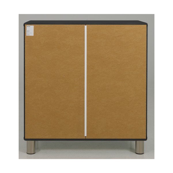 Crna visoka komoda 86x92 cm Malibu - Tenzo-image-1
