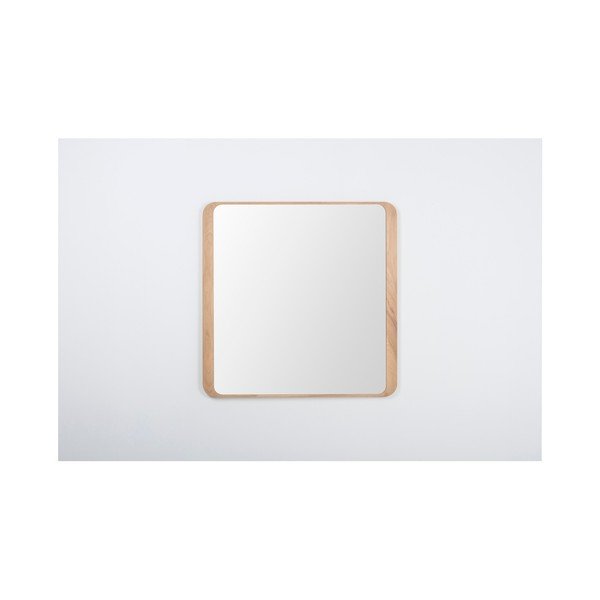 Zidno zrcalo od hrastovog drveta drveta Gazzda Ena-image-1