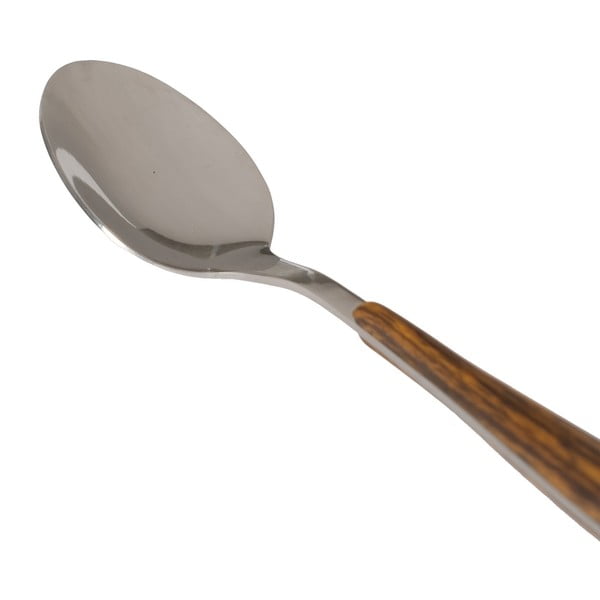 Smeđi/u srebrnoj boji pribor 24 kom od nehrđajućeg čelika – Ixia-image-4