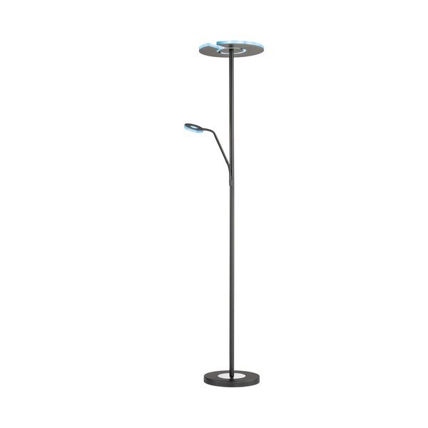 Crna LED stojeća svjetiljka s mogućnosti zatamnjivanja (visina 180 cm) Dent – Fischer & Honsel-image-4